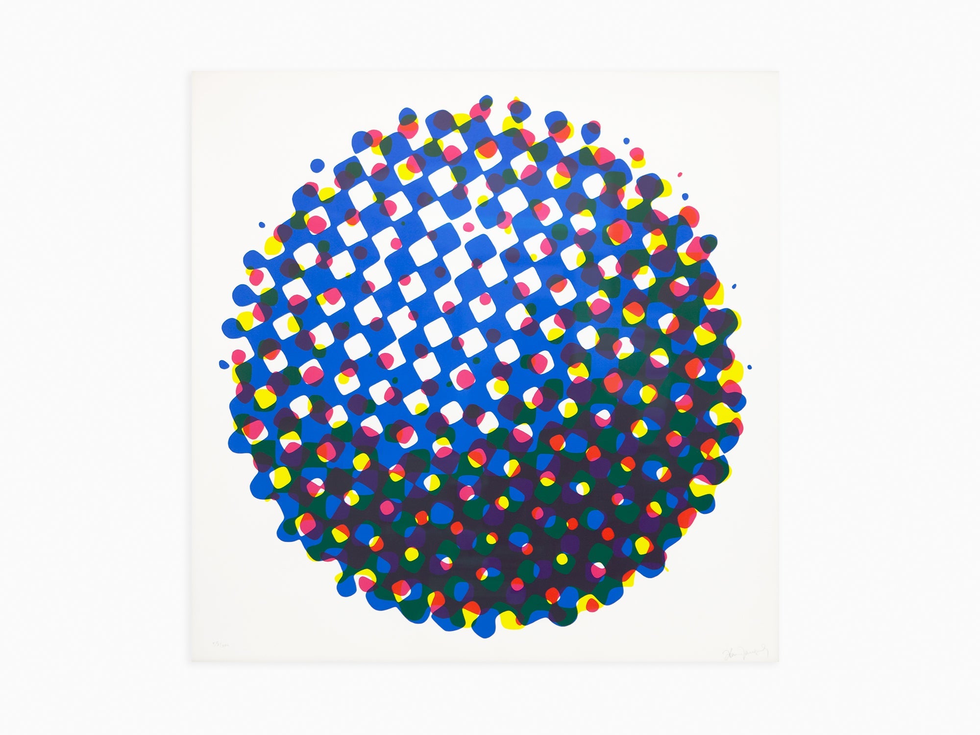 Alain Jacquet - Bille de Genève - Marble, 1971