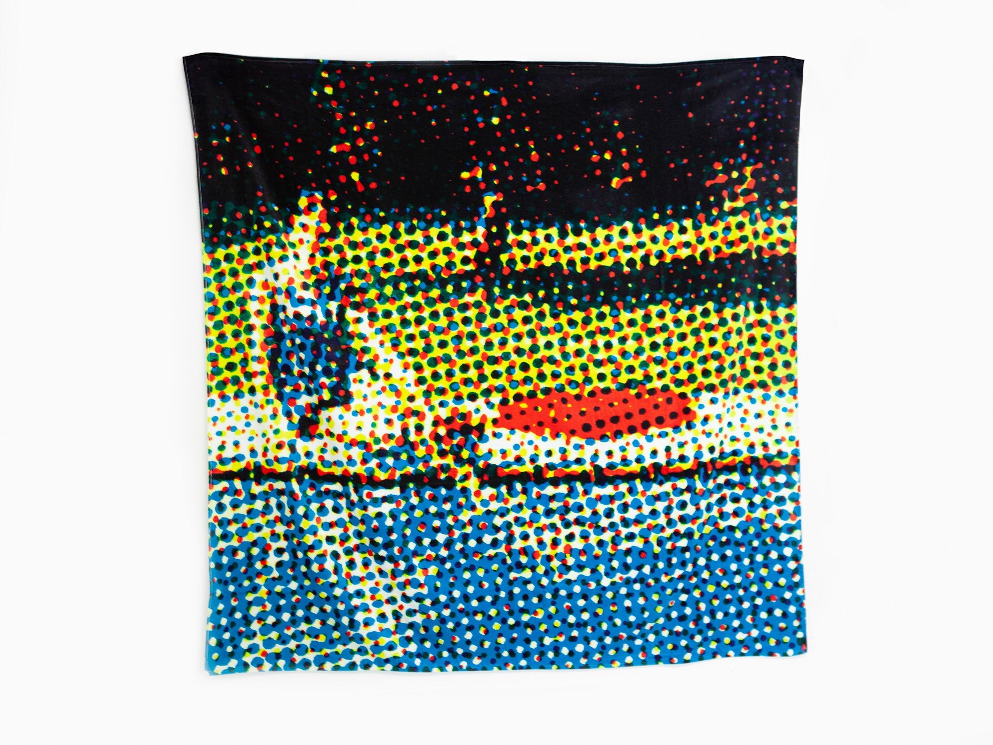 Alain Jacquet - Jacqueline au bord de la piscine - Drap de bain éponge ed. 1000