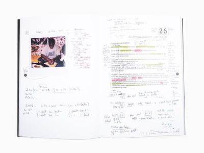 JR / Mathieu Kassovitz - La Haine, fac-similé du scénario