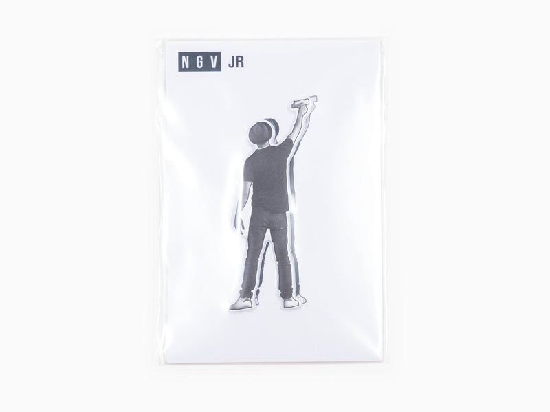 JR - Puffy sticker Pasting