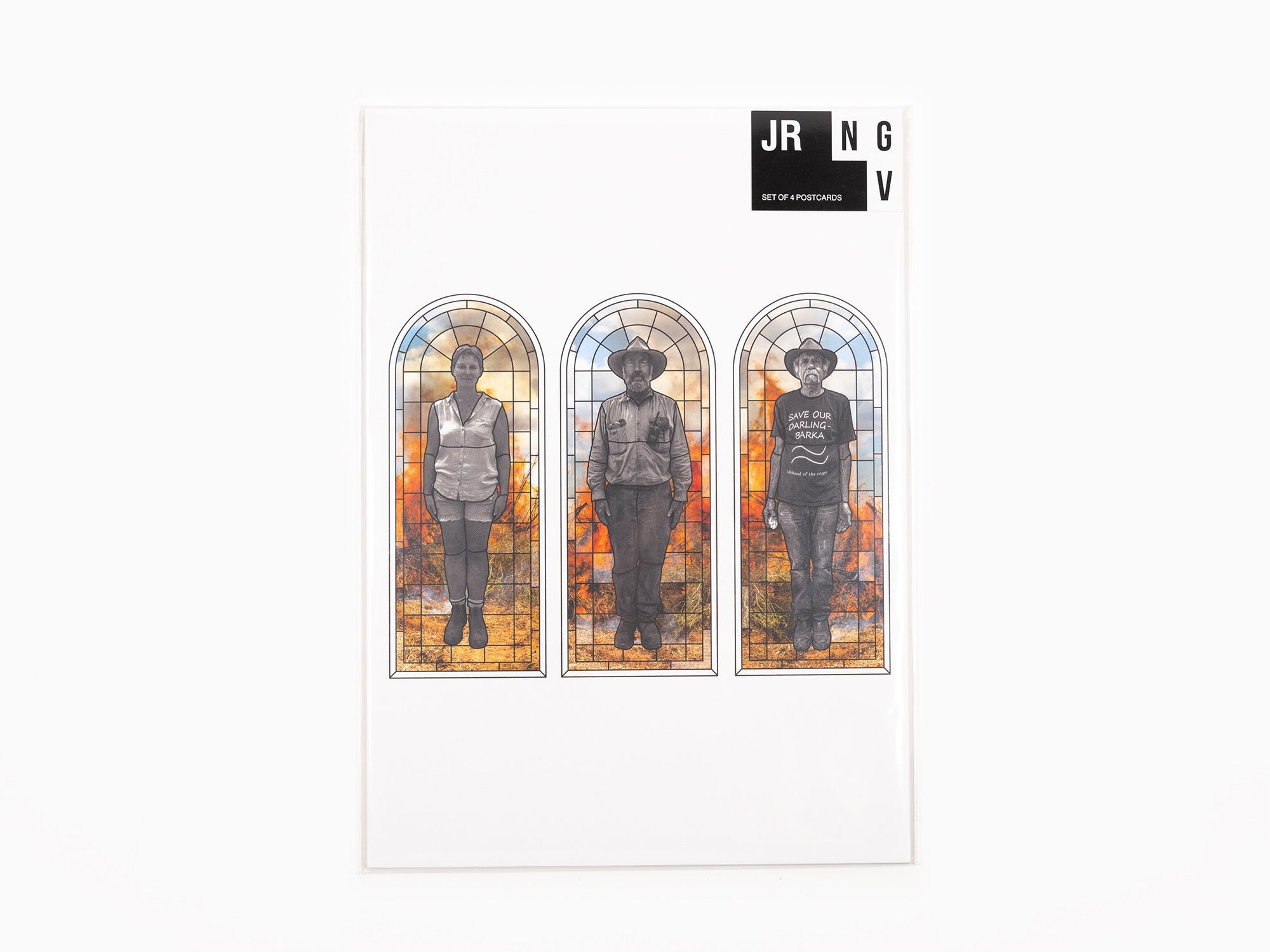 JR - Postcards Homily to Country, Alan (set of 4)