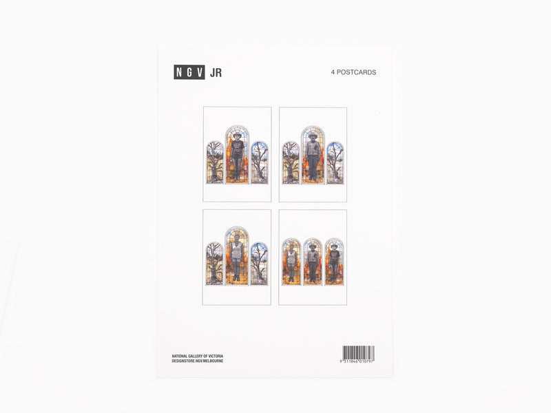 JR - Postcards Homily to Country, Alan (set of 4)