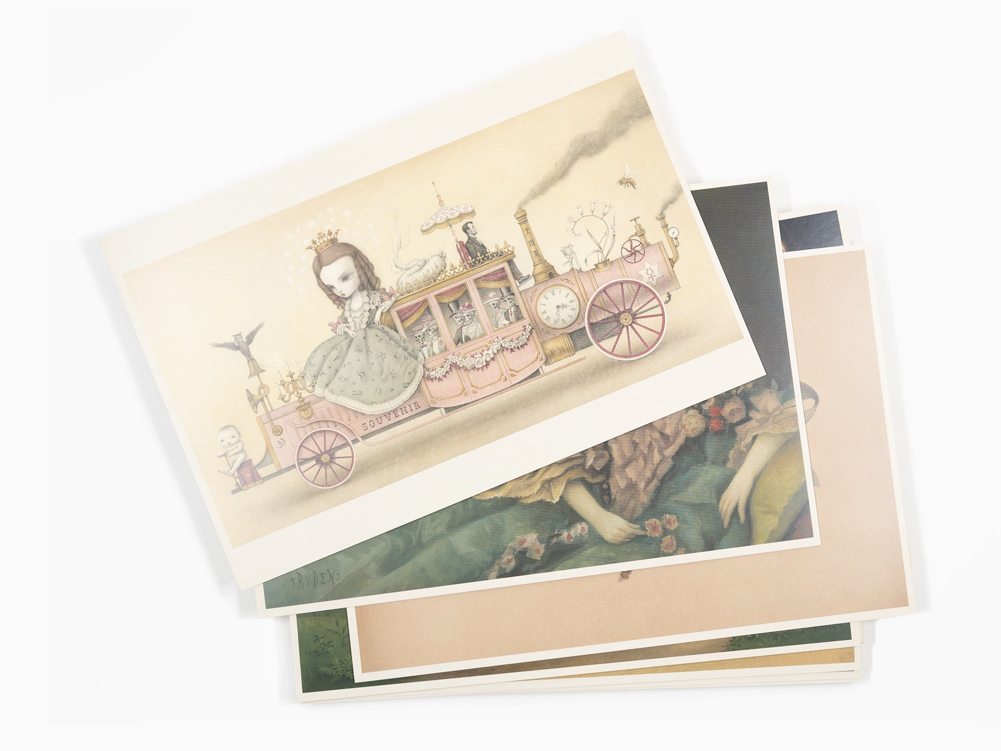 Mark Ryden - The Gay 90's Exhibition Cartes Postales