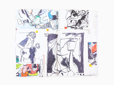 Eddie Martinez - Studio Wall (Drawing Center)