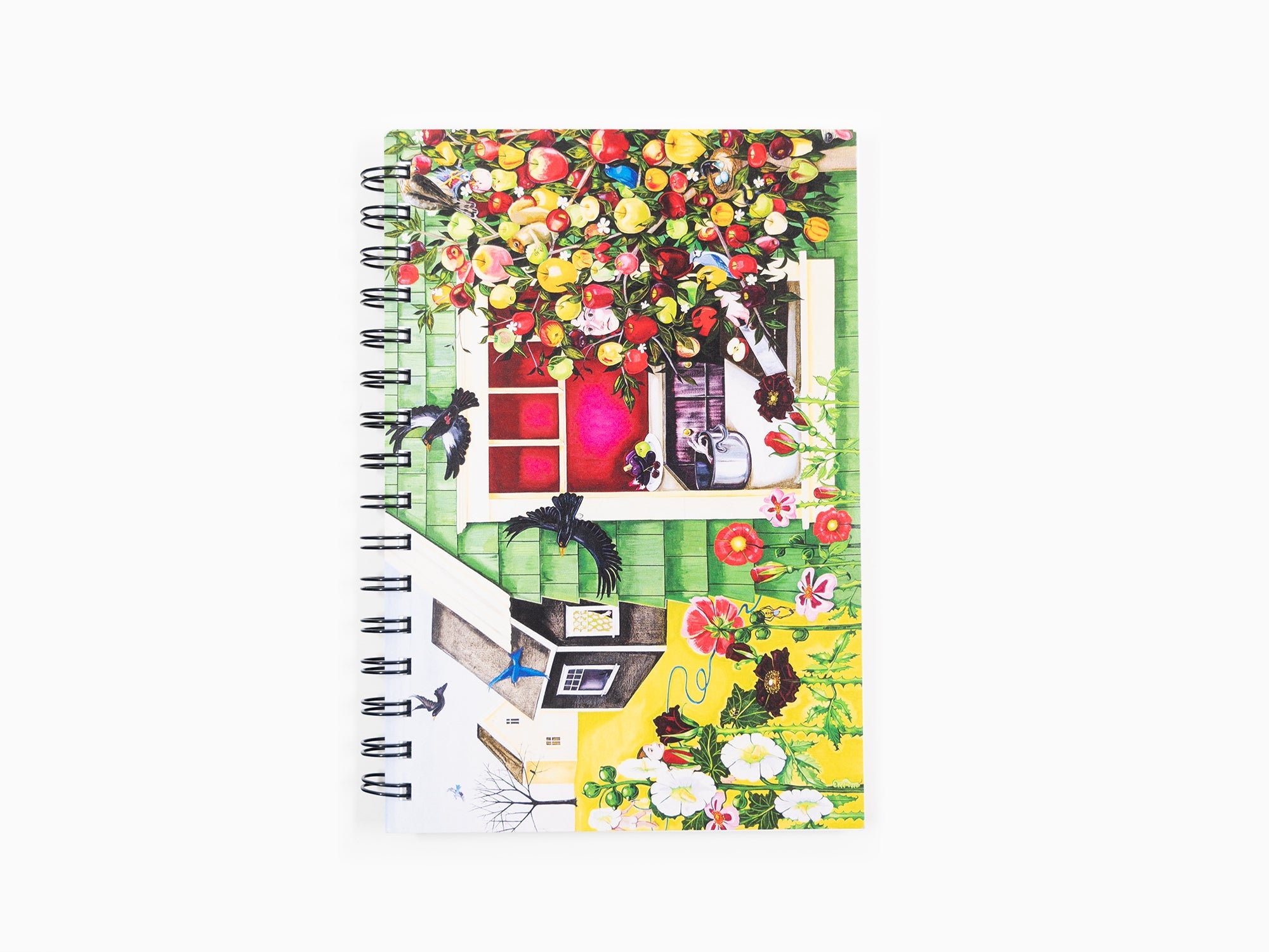 Nikki Maloof - As the Crow Flies Spiral Notebook