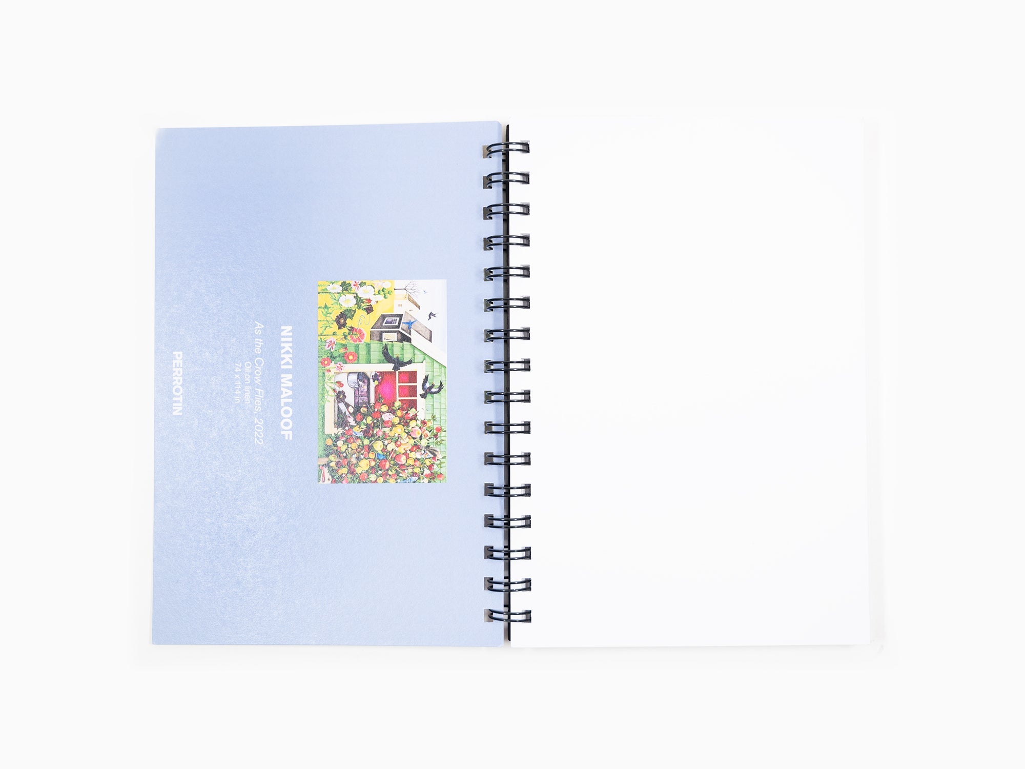 Nikki Maloof - As the Crow Flies Spiral Notebook