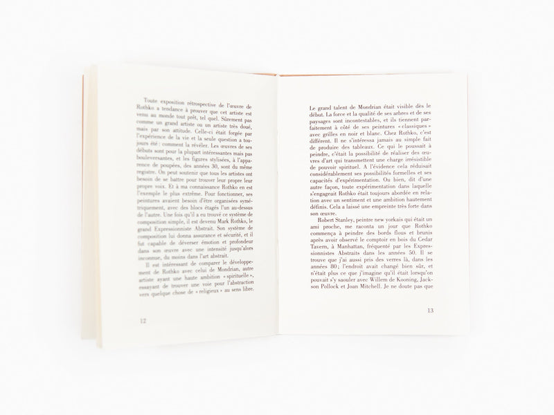 Sean Scully - Mark Rothko Corps de lumière