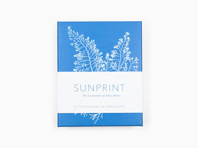 Anna Atkins - Sunprint Notecards, the cyanotypes of Anna Atkins