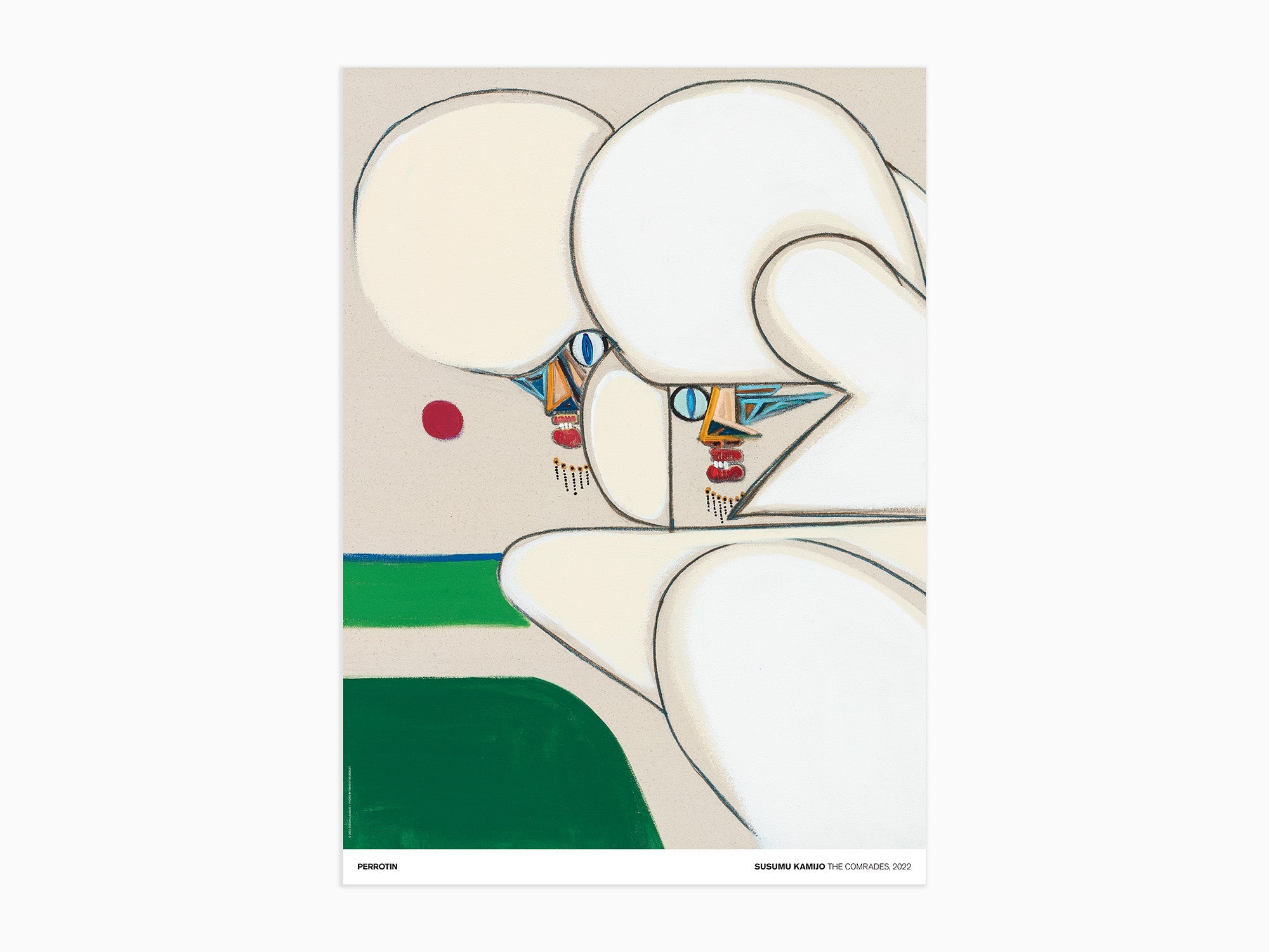 Susumu Kamijo - The Comrades, 2022 (signé poster)