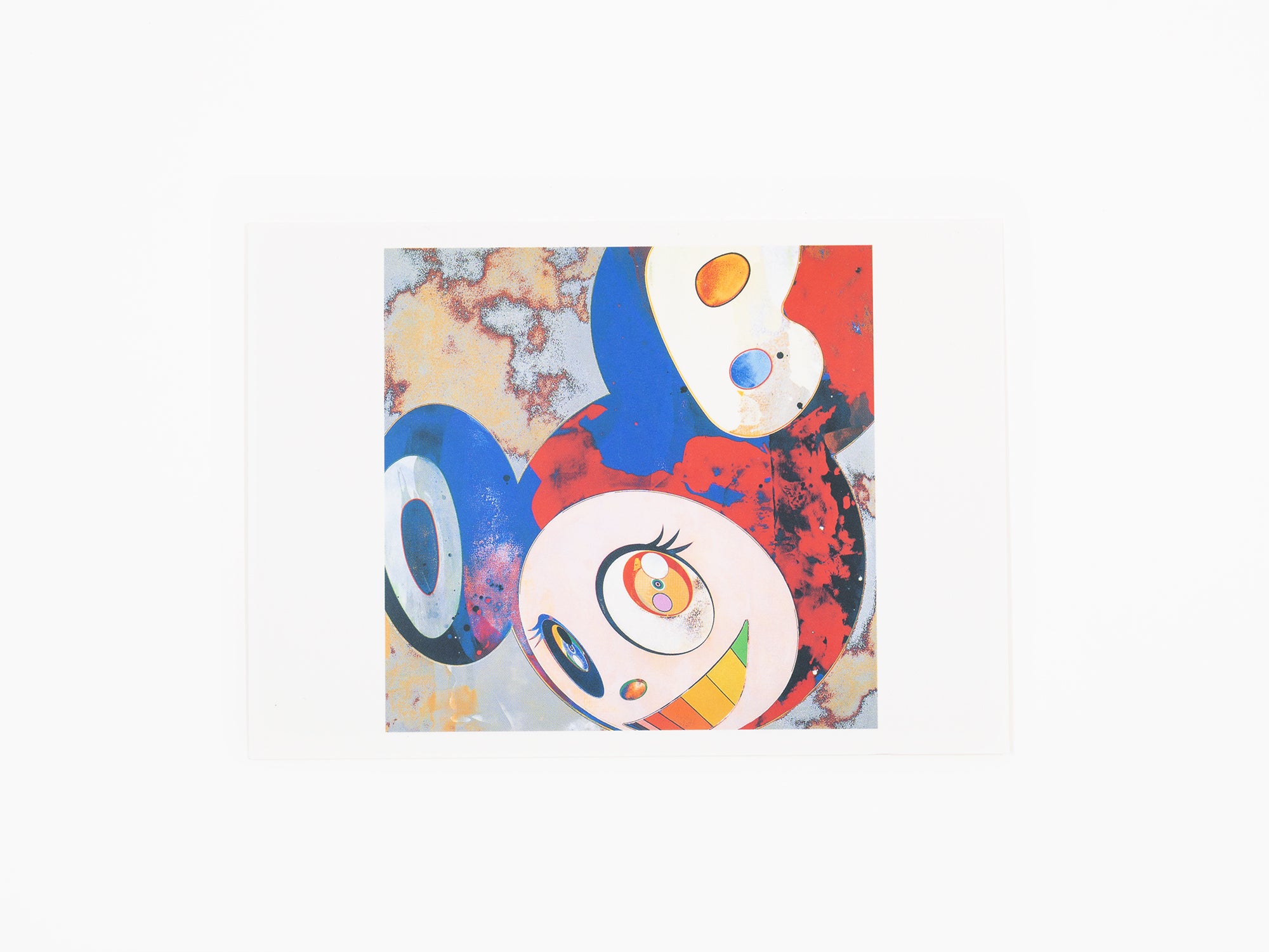 Takashi MURAKAMI - "And then" postcard