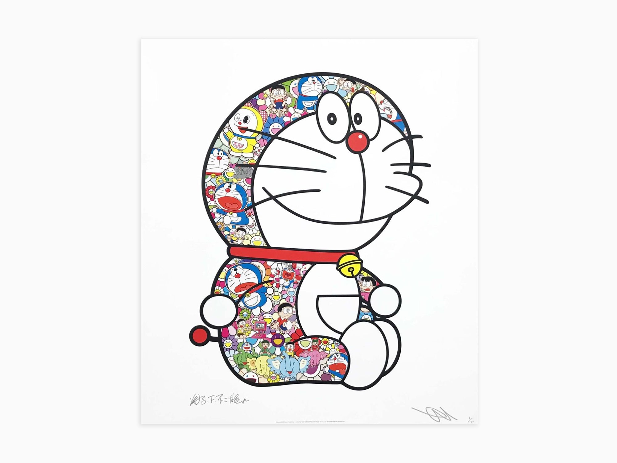 Takashi Murakami - Doraemon Sitting Up : "Every Day Is a Festival"