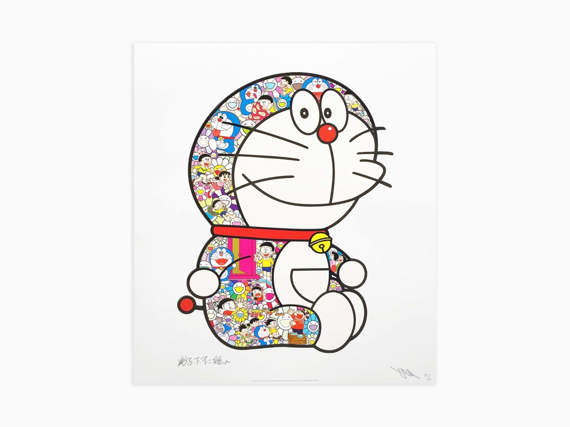 Takashi Murakami - Doraemon Sitting Up : "Everywhere Door (Dokodemo Door)"