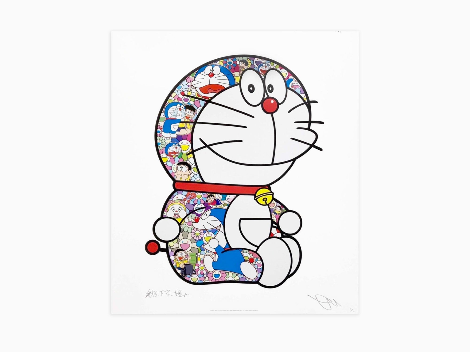 Takashi Murakami - Doraemon Sitting Up : "Yoo-hoo, Nobita!"