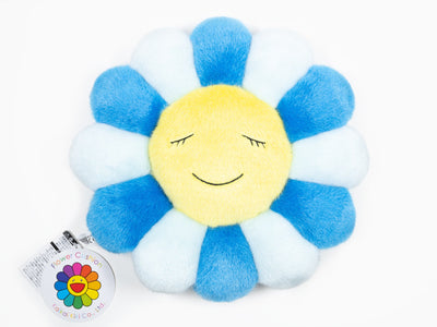 Takashi Murakami- Flower Cushion - 30 cm - Blue