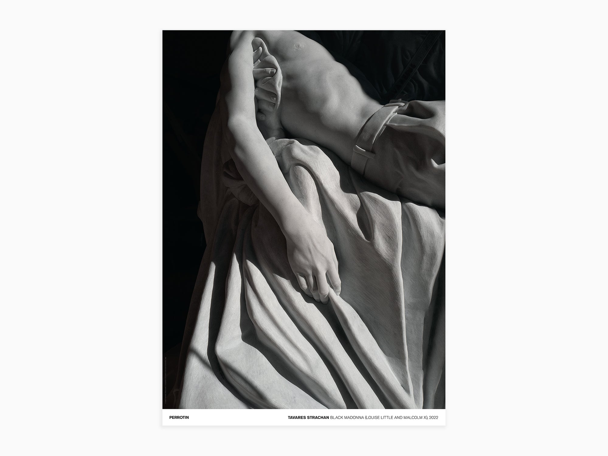 Tavares Strachan - Black Madonna (Louise Little and Malcolm X), 2022 (signed poster)