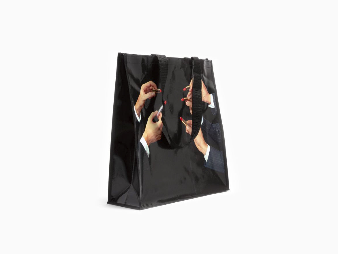 Seletti wears Toiletpaper - Grocery bag - Lipsticks