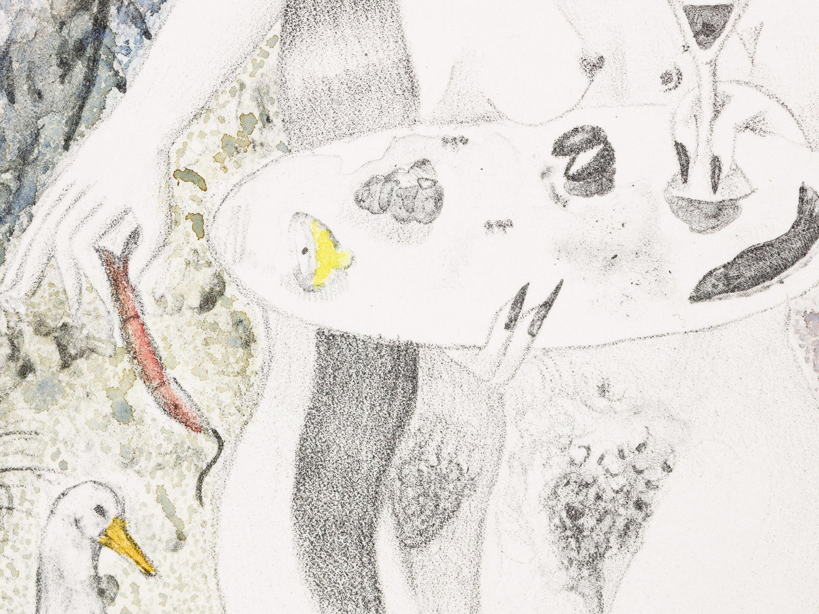 Illustration of a famous contemporary lithograph art print.