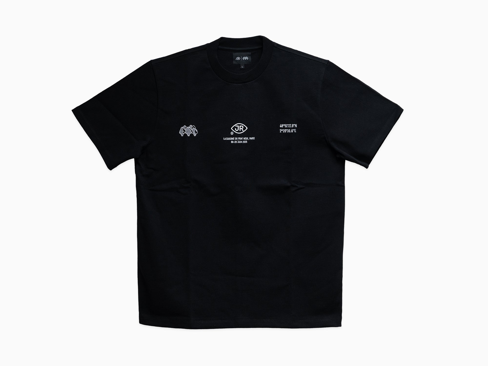 JR - La Caverne du Pont-Neuf T-Shirt (Black)