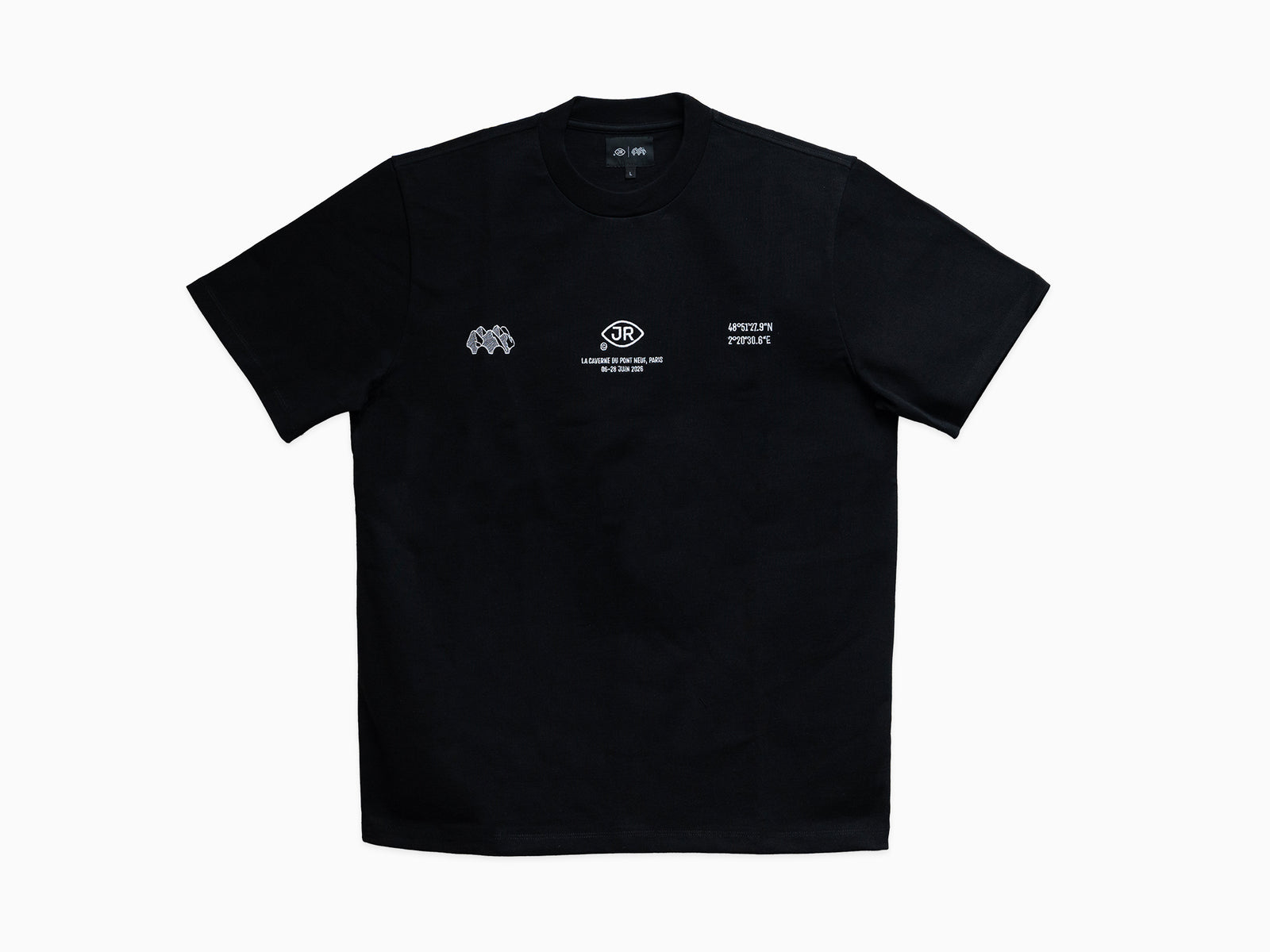 JR - La Caverne du Pont-Neuf T-Shirt (Black)