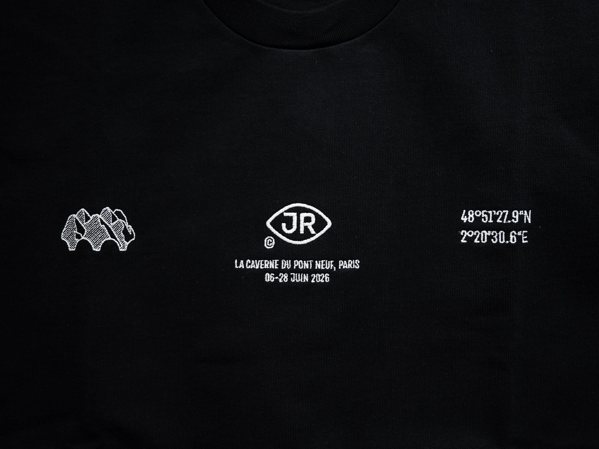 JR - La Caverne du Pont-Neuf T-Shirt (Black)