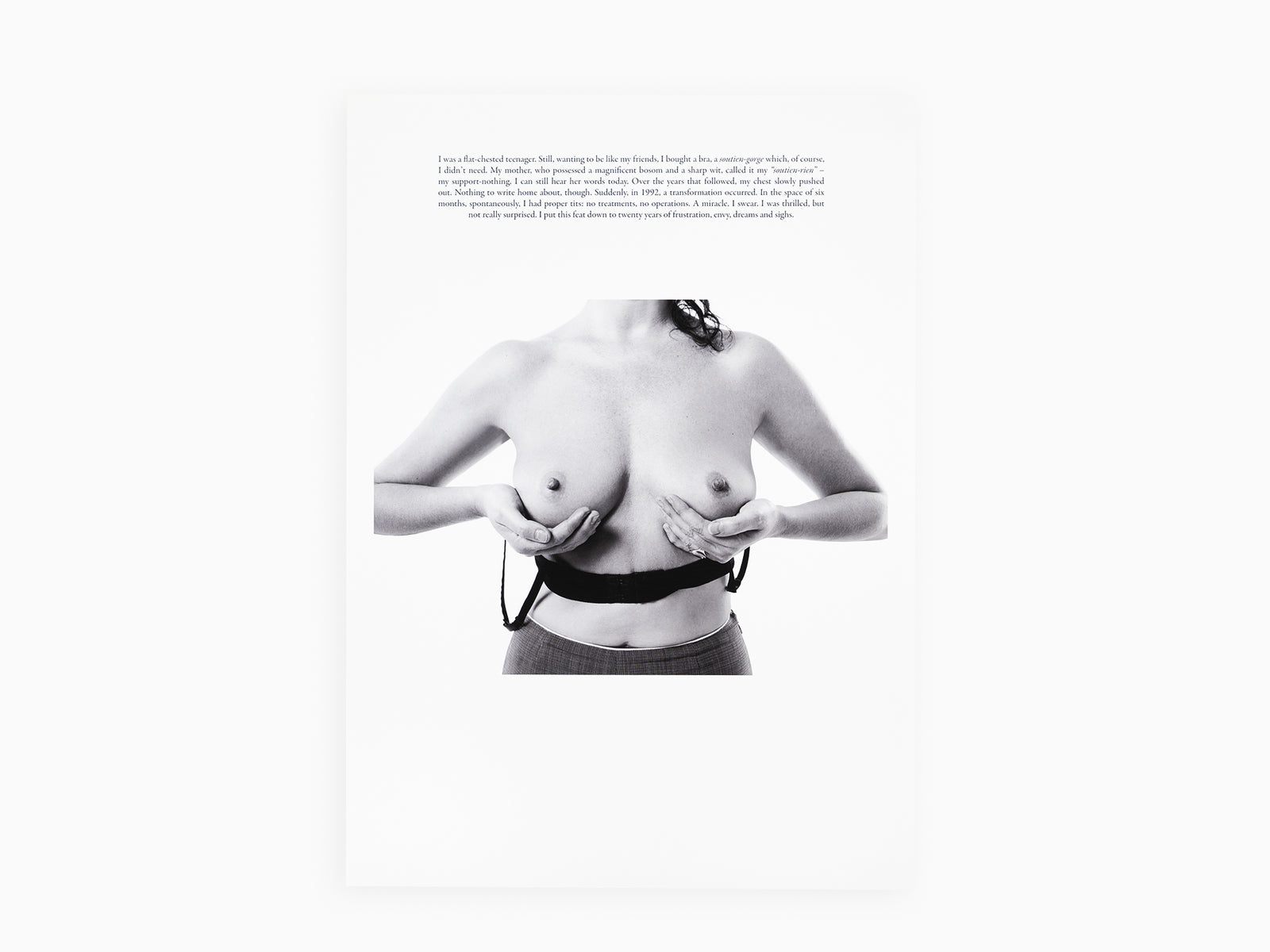 Sophie Calle - "Les seins"