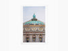 JR - Ballet, Regard surplombant la façade du Palais Garnier, Opéra de Paris, Fr