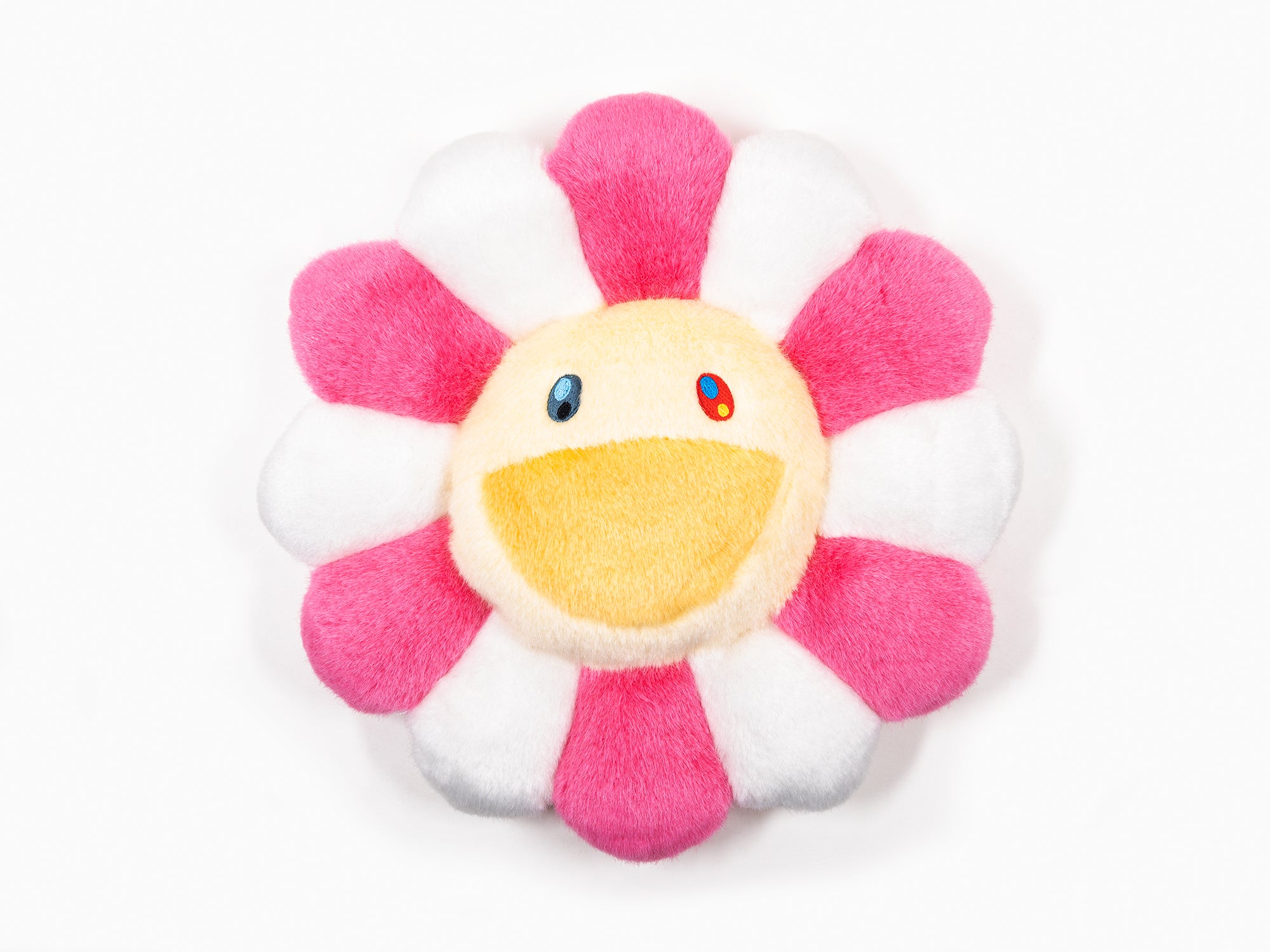 Takashi Murakami - Flower Cushion - 30 cm - Pink & Yellow