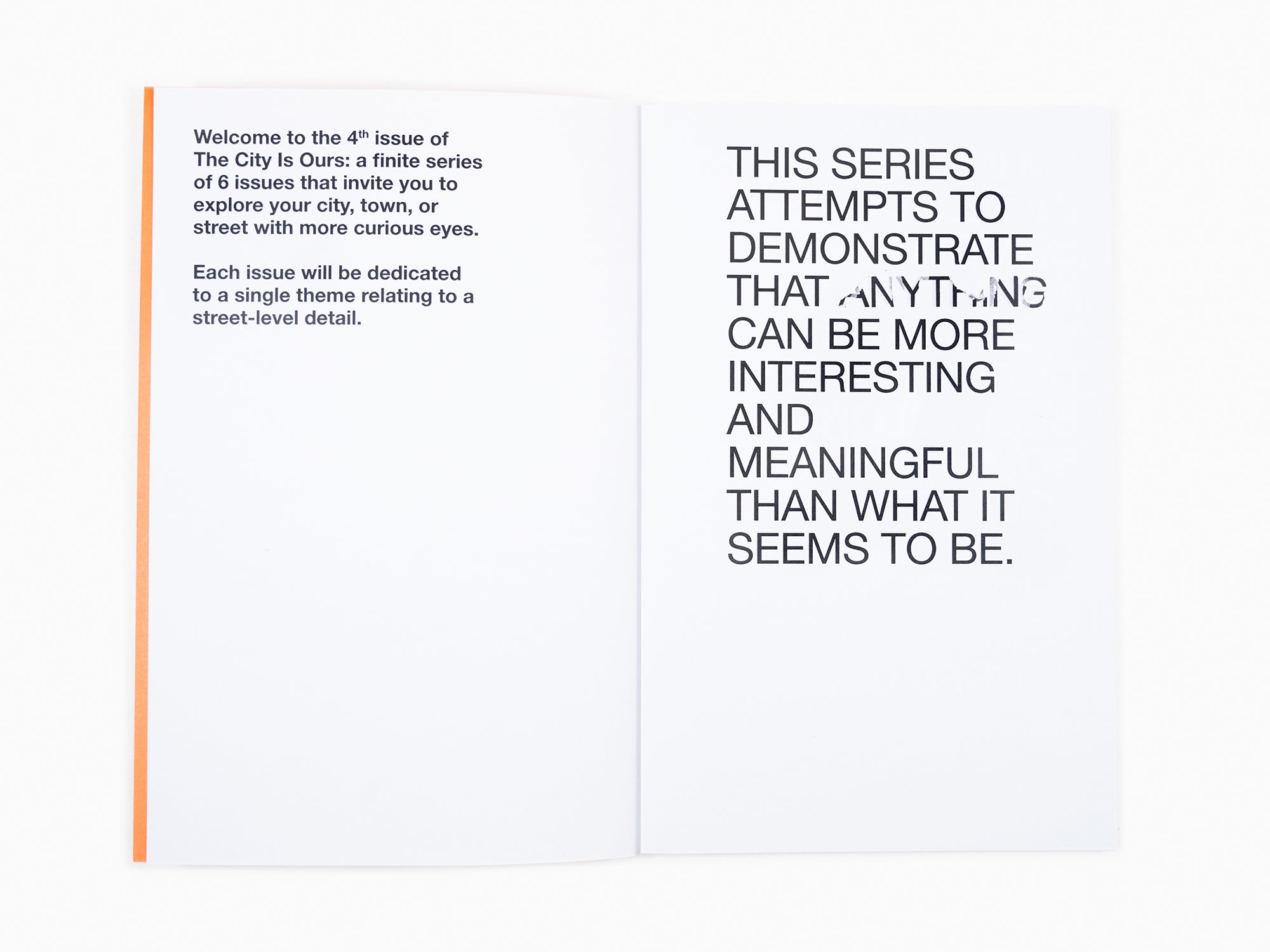 The City is Ours #4 - Torn Posters