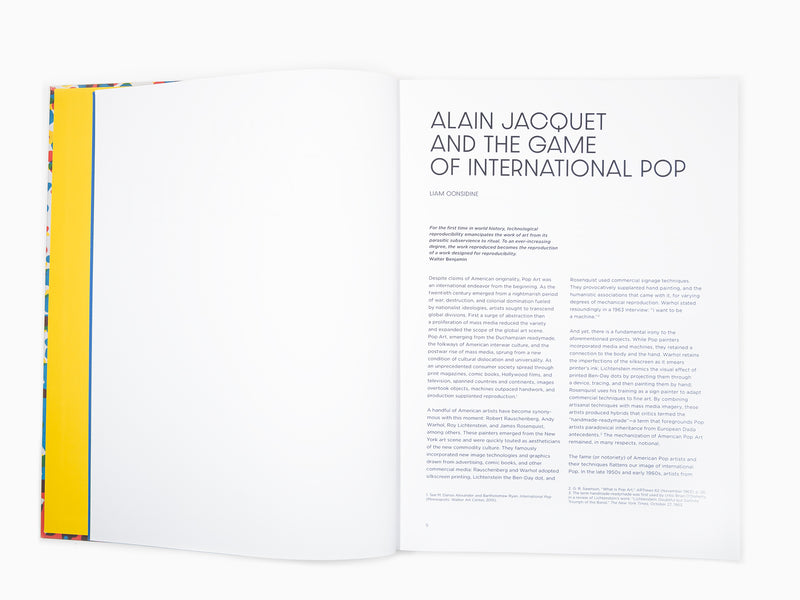 Alain Jacquet - Perrotin monograph