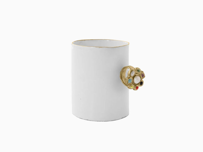 Astier de Villatte x Serena Carone - Tasse Bague Farandole