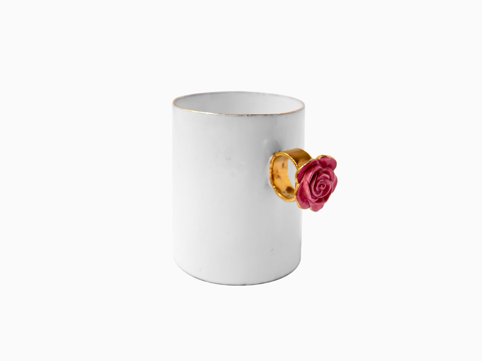 Astier de Villatte x Serena Carone - Tasse Bague Rose