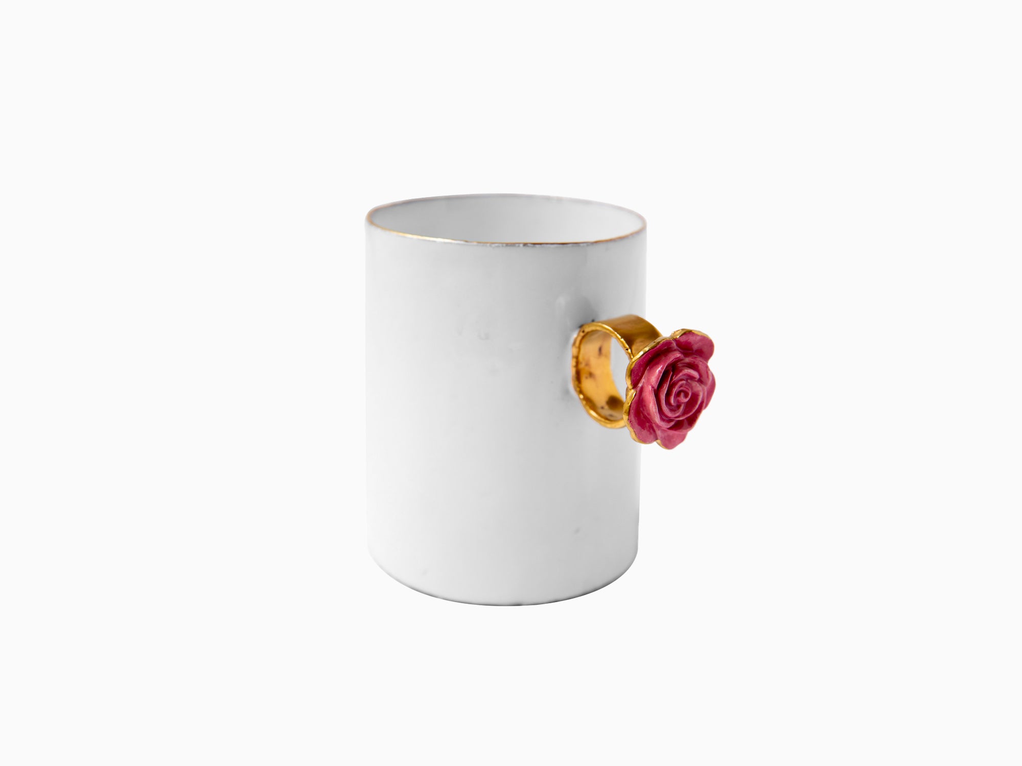 Astier de Villatte x Serena Carone - Tasse Bague Rose