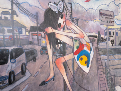 AYA TAKANO - A Night Walk, Pink Moon Emerged