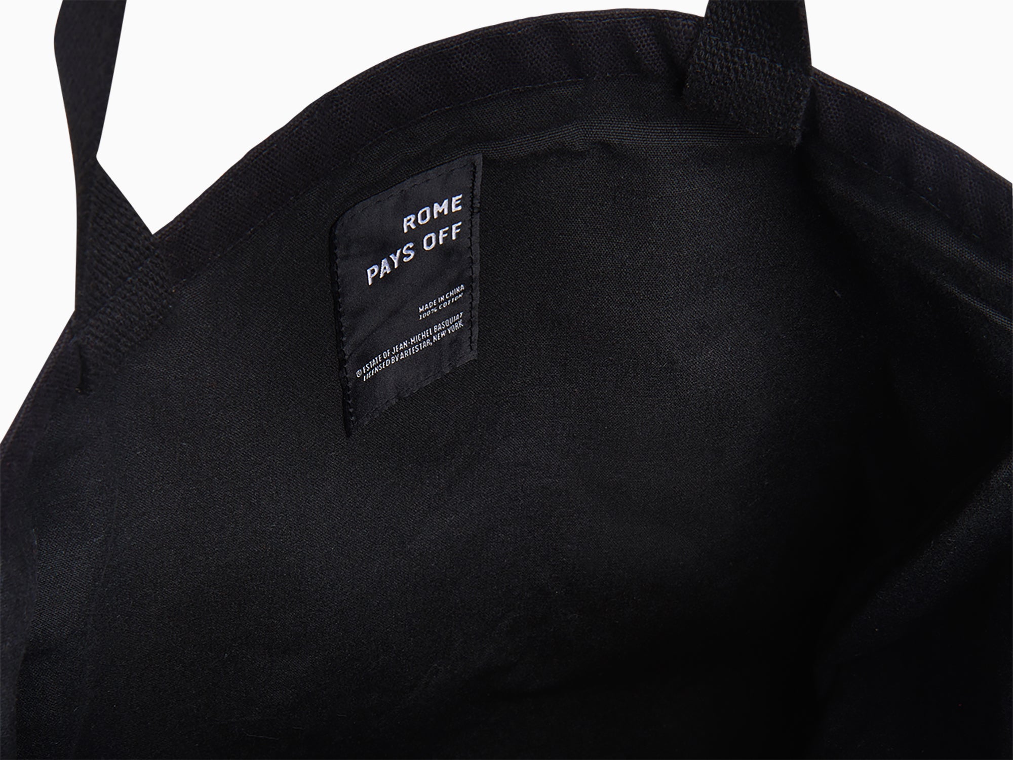 Jean-Michel Basquiat - Beat Bop Canvas Tote Bag