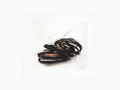 Bernar Venet - Effondrement : Lignes indéterminées, 2022