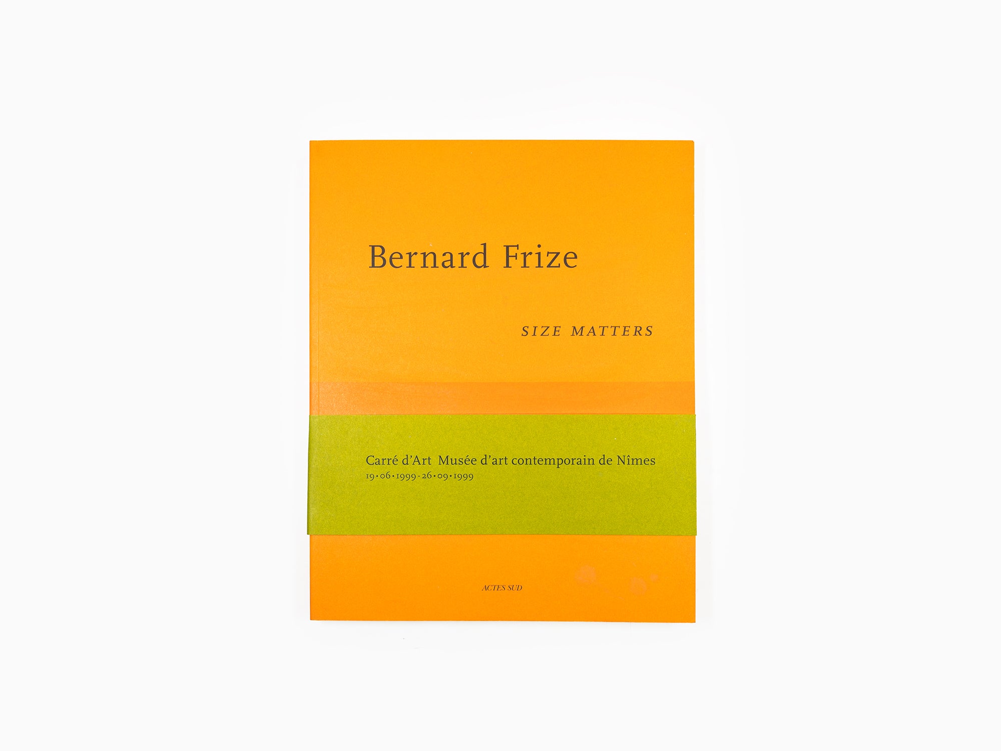 Bernard Frize - "Size Matters"