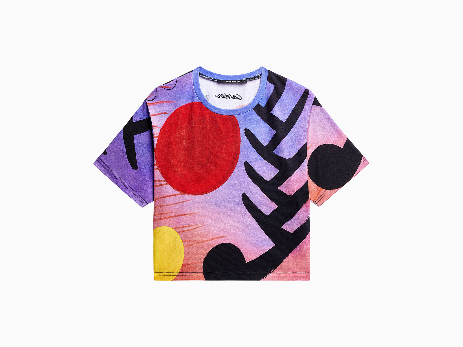 Alexander Calder - Untitled 1947 Cropped Womens T-Shirt