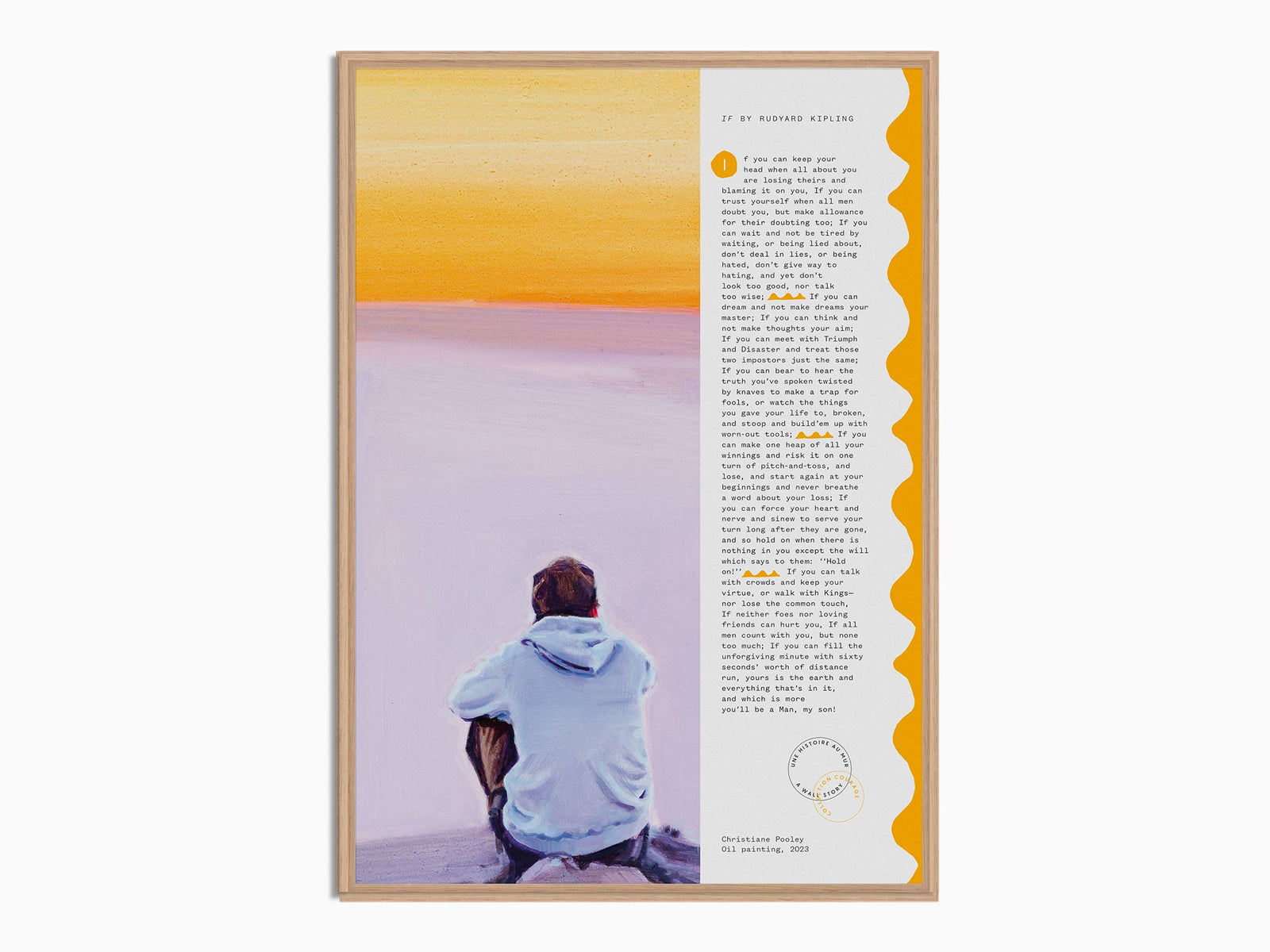 Une Histoire au Mur - Christiane Pooley