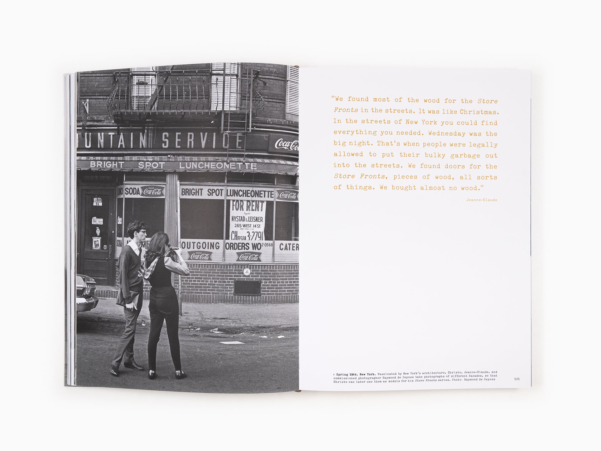Christo and Jeanne–Claude – in/out studio