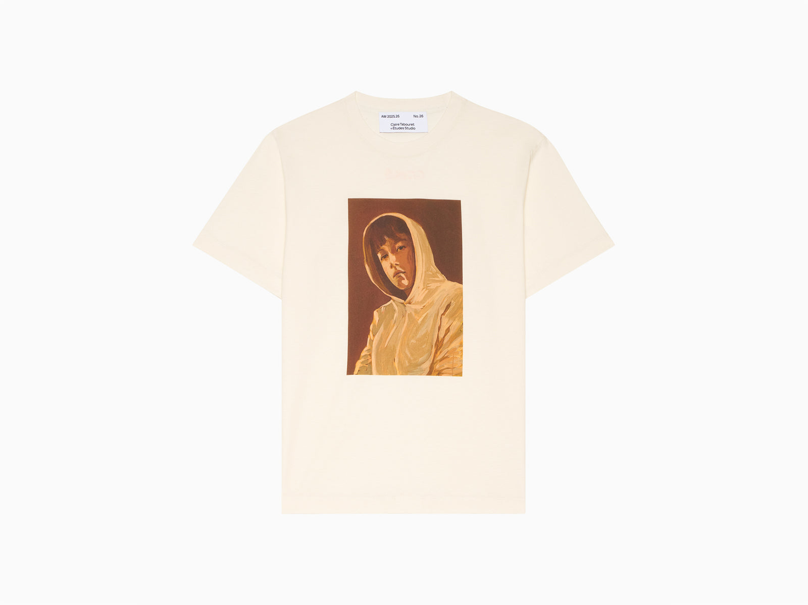 Claire Tabouret x Études Studio - "Self-Portait in a Hood" T-Shirt