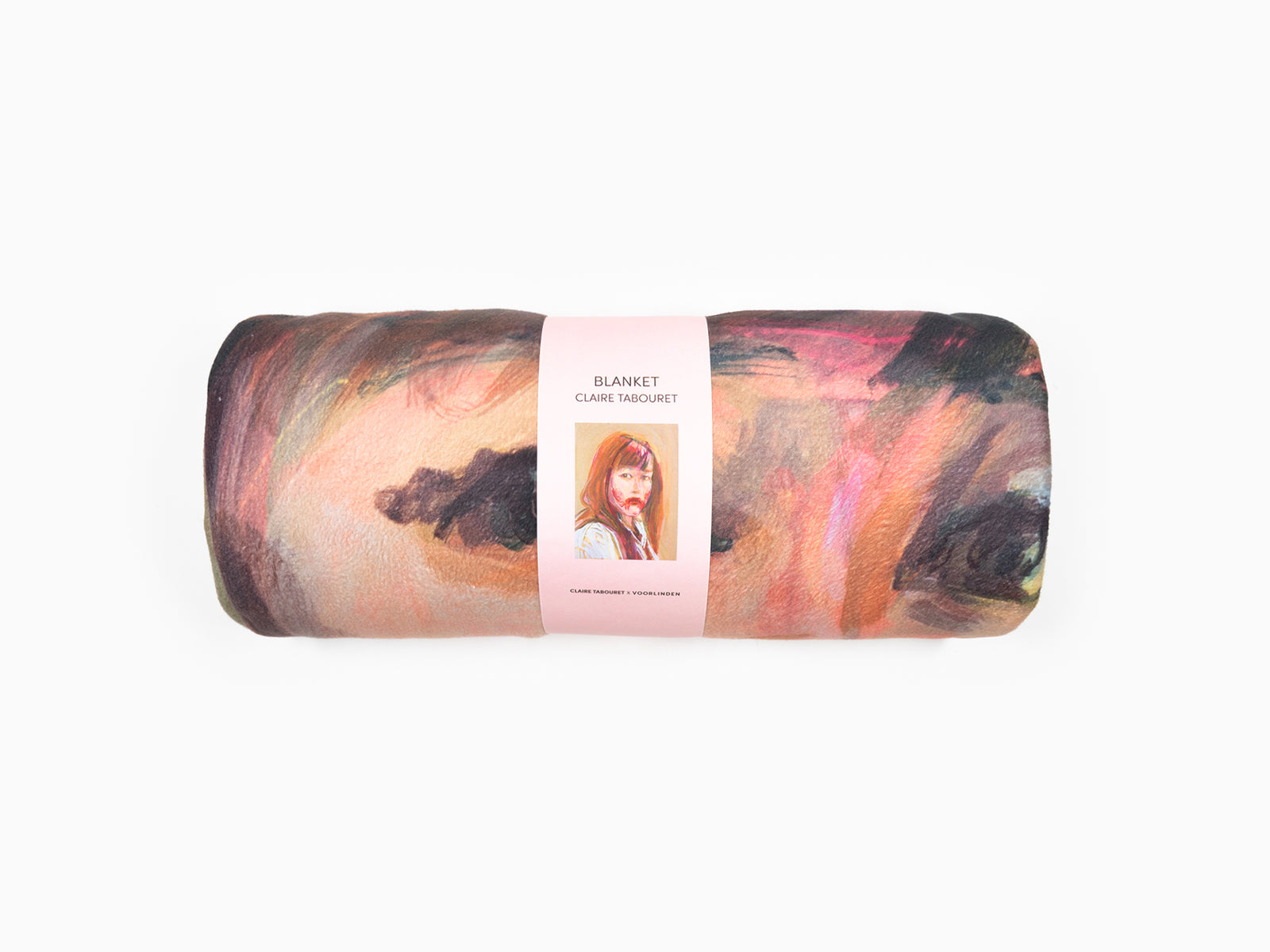 Claire Tabouret - Self-portrait as a Vampire Blanket