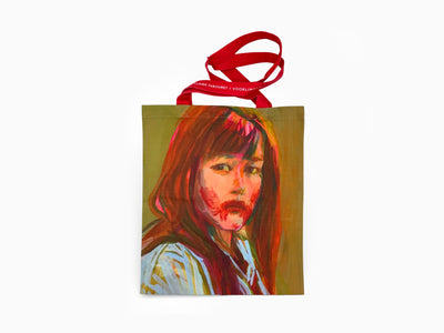 Claire Tabouret  Sac fourre-tout « Autoportrait en vampire »