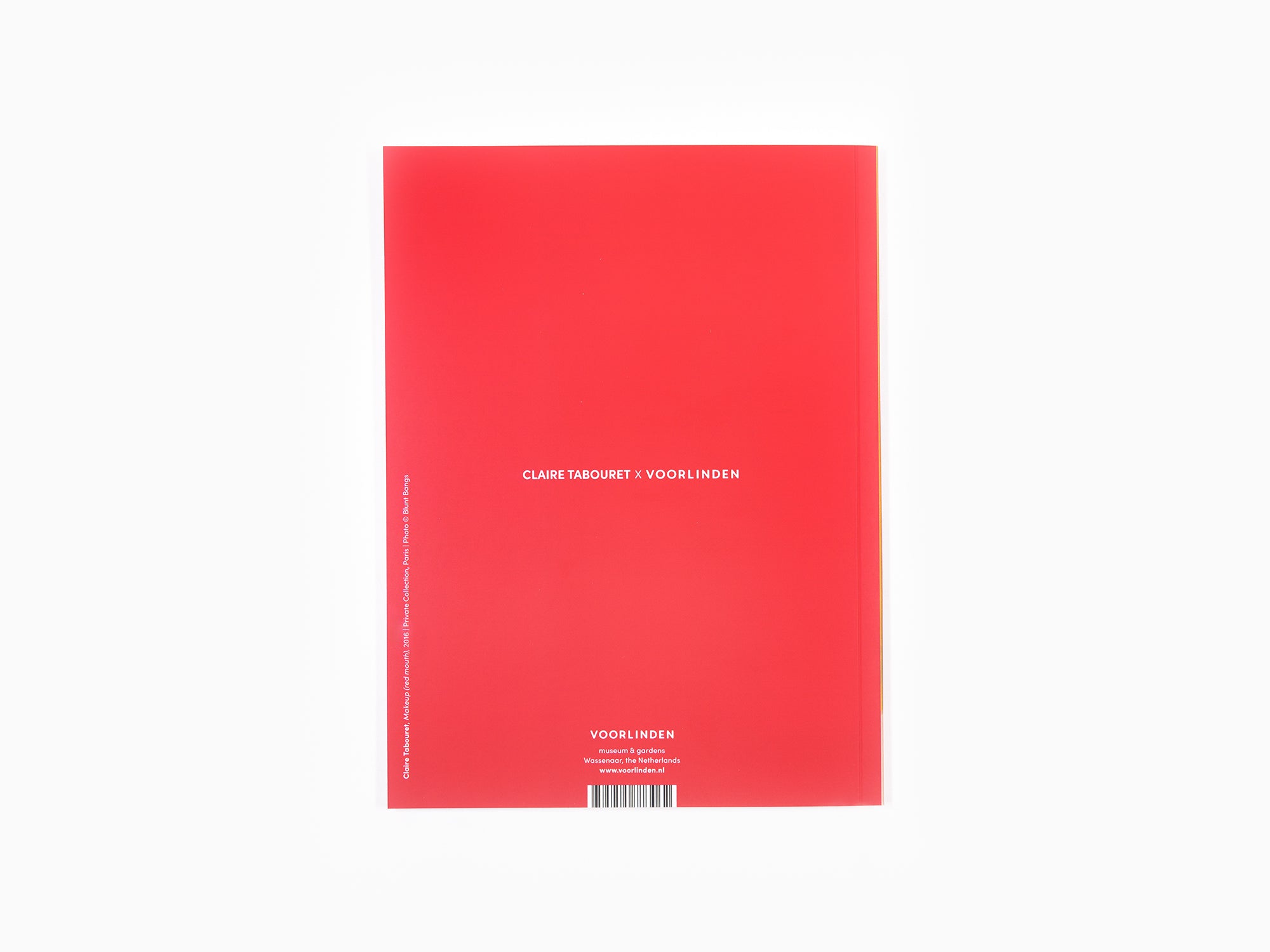 Claire Tabouret Maquillage (bouche rouge) - Carnet