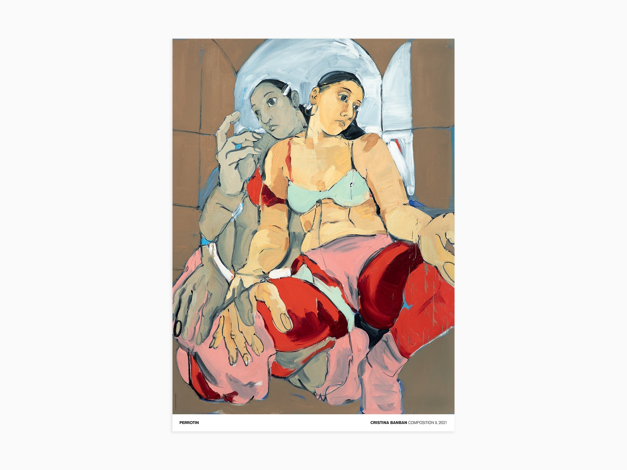 Cristina BanBan - Composition II, 2021 (standard poster)