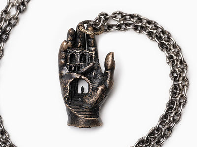 Daniel Arsham - Hand Labyrinth Pendant Necklace