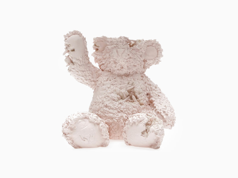 Daniel Arsham - Modern Artifact 002 - Ours en peluche érodé