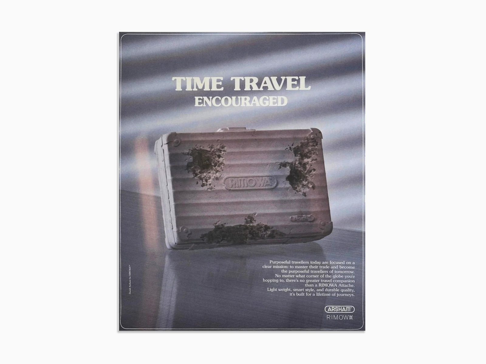 Daniel Arsham - Time Travel Encouraged Poster
