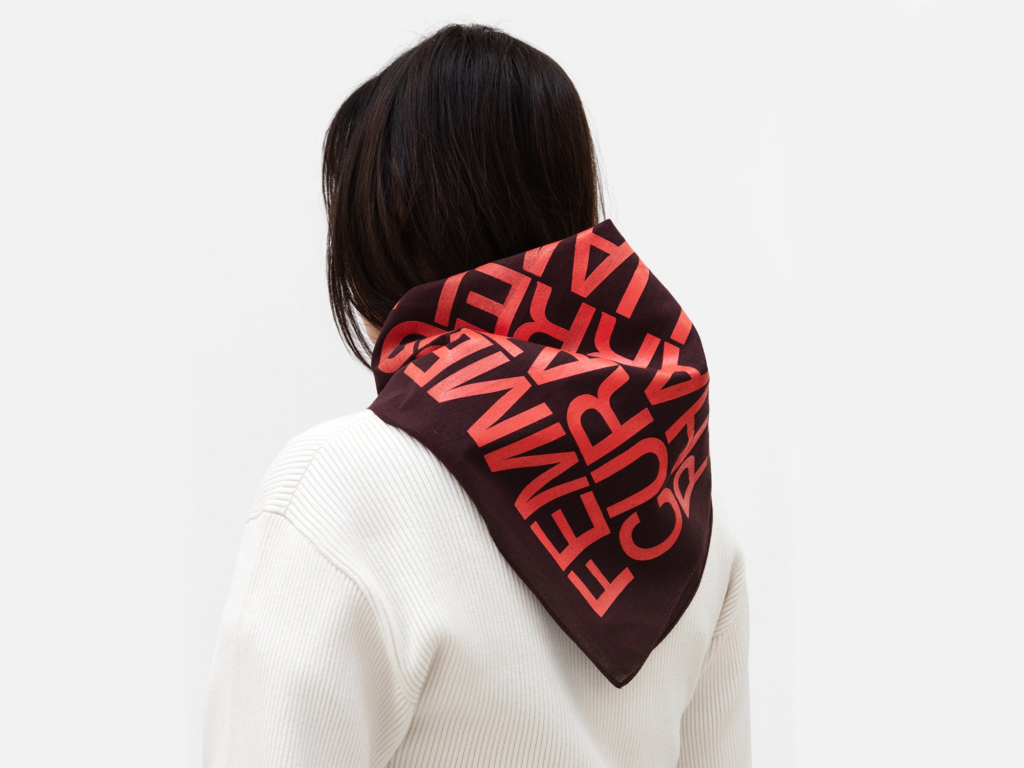 Perrotin x Pharrell Williams - Bandana "Femmes, Curated by Pharrell Williams"