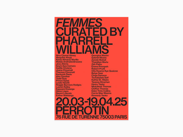 Perrotin x Pharrell Williams Poster 