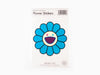 Takashi Murakami - Flower Stickers - Brightblue x Cream